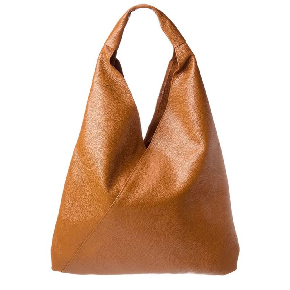 Isabella Rossetti Hazel27 Leather Shoulder Bag, Brown